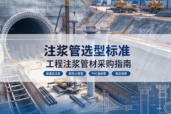 奉化注浆管选型标准
